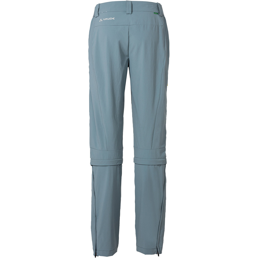 Vaude pantalón montaña mujer Women's Farley Stretch Capri T-Zip Pants III 05