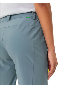 Vaude pantalón montaña mujer Women's Farley Stretch Capri T-Zip Pants III vista detalle