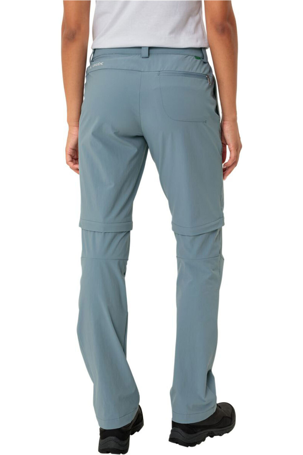 Vaude pantalón montaña mujer Women's Farley Stretch ZO Pants II vista trasera