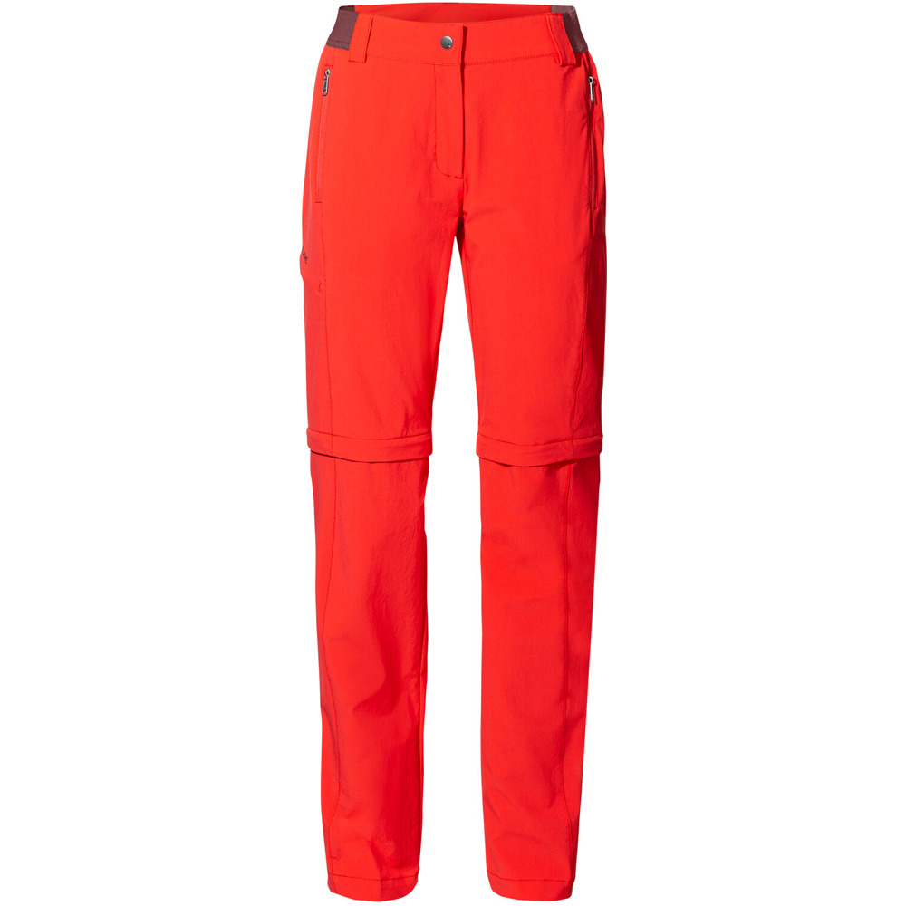 Vaude pantalón montaña mujer Women's Farley Stretch ZO T-Zip Pants II 04