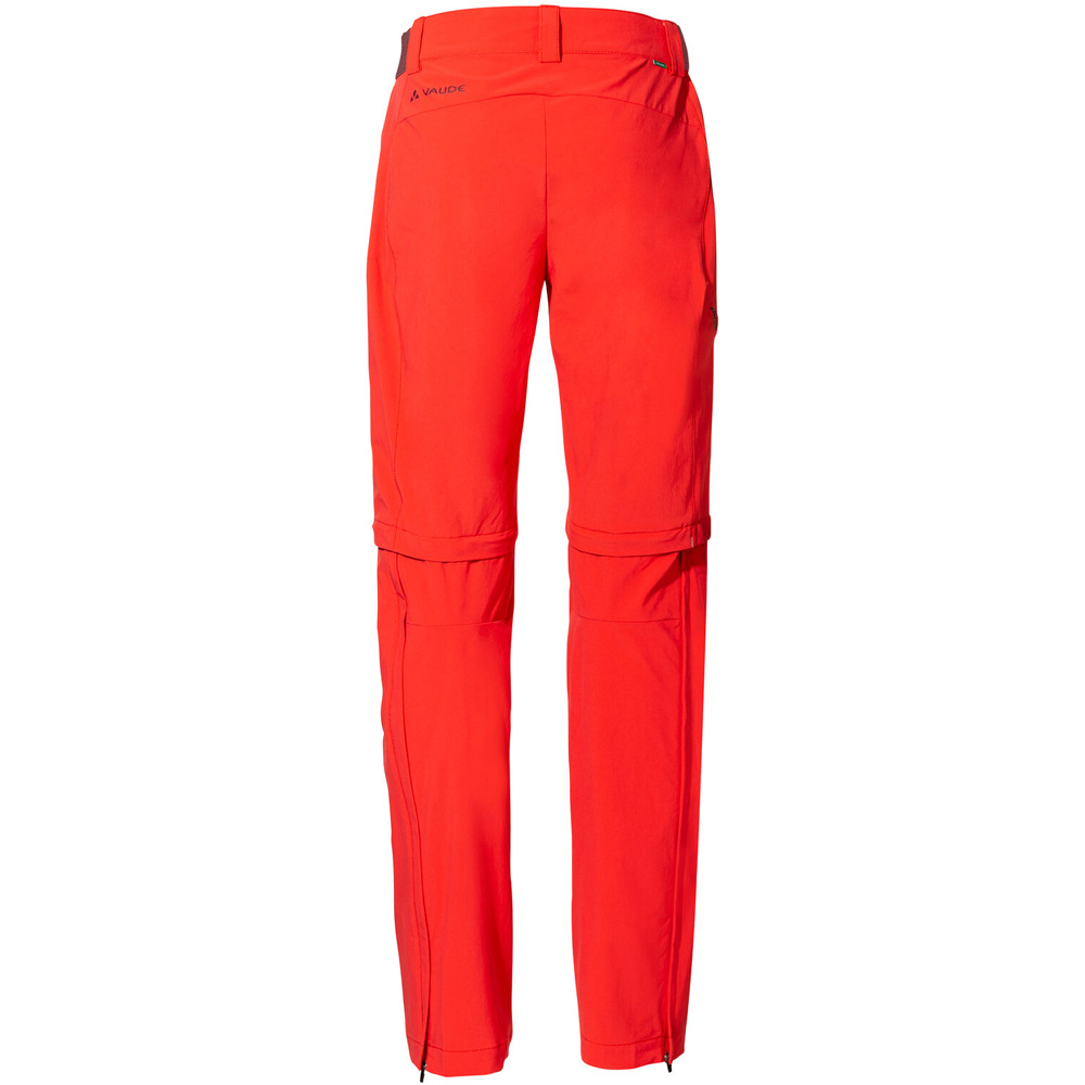 Vaude pantalón montaña mujer Women's Farley Stretch ZO T-Zip Pants II 05