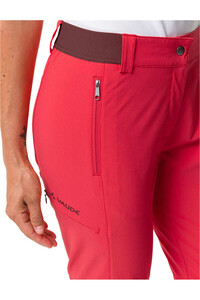 Vaude pantalón montaña mujer Women's Farley Stretch ZO T-Zip Pants II vista detalle