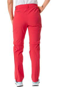 Vaude pantalón montaña mujer Women's Farley Stretch ZO T-Zip Pants II vista trasera