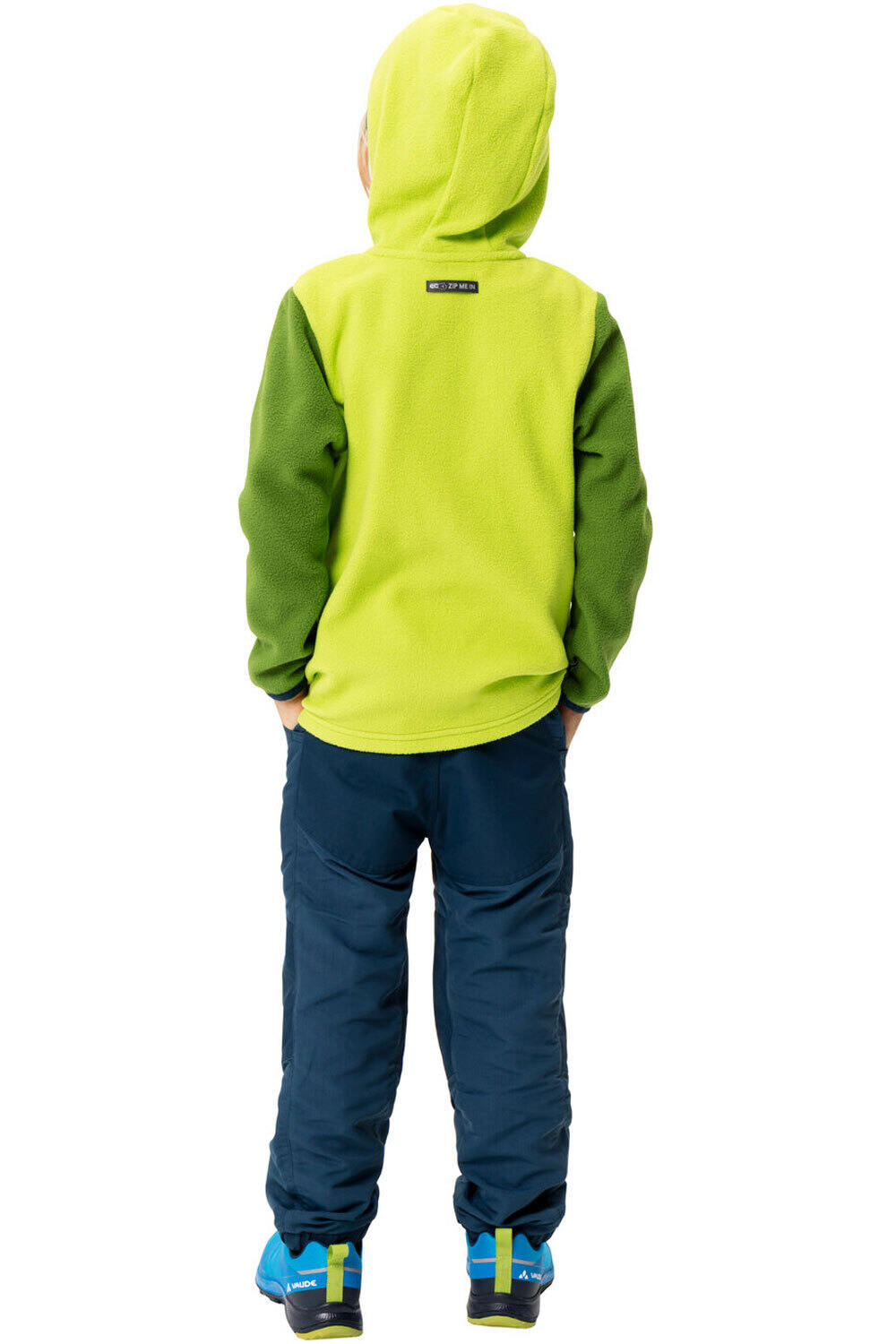 Vaude pantalón montaña niño Kids Caprea Warmlined Pants III vista detalle