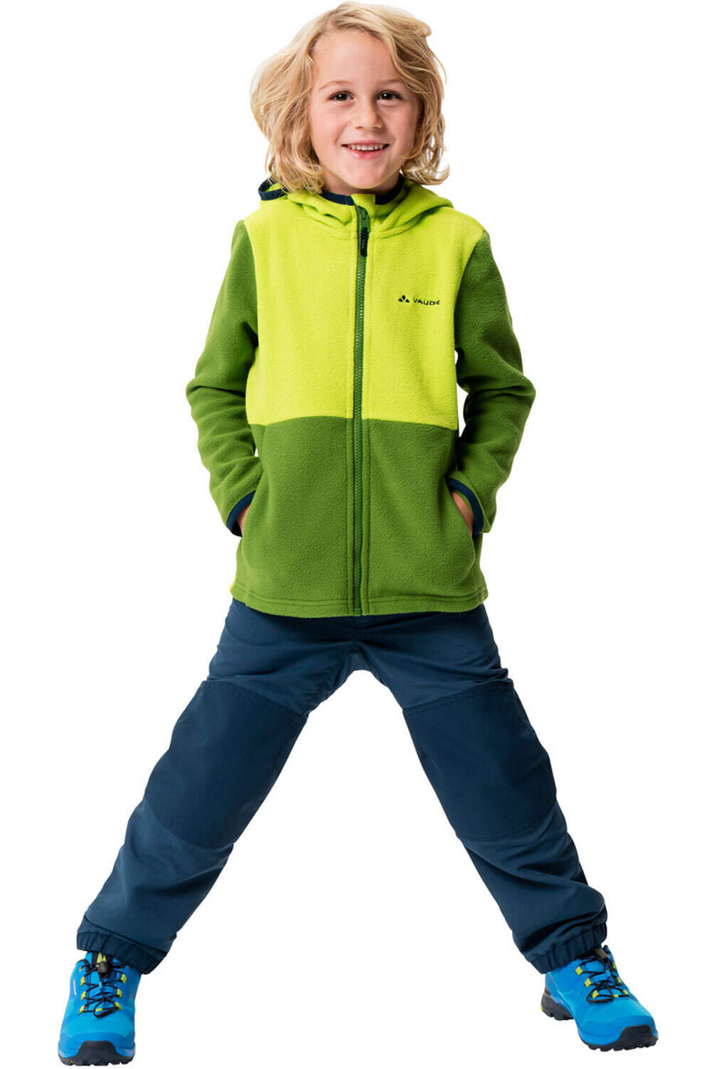 Vaude pantalón montaña niño Kids Caprea Warmlined Pants III vista frontal