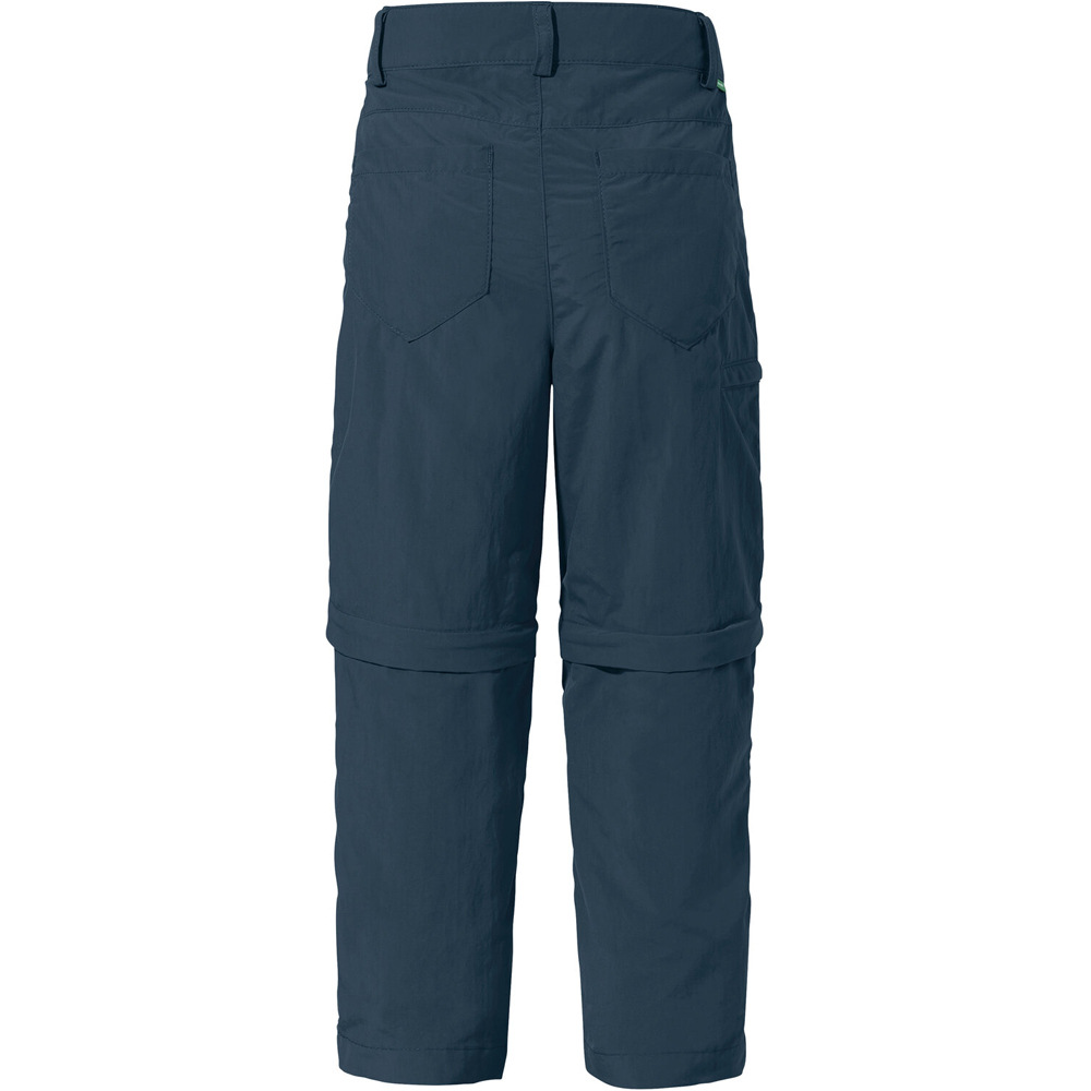 Vaude pantalón montaña niño Kids Detective Antimos ZO Pants vista trasera