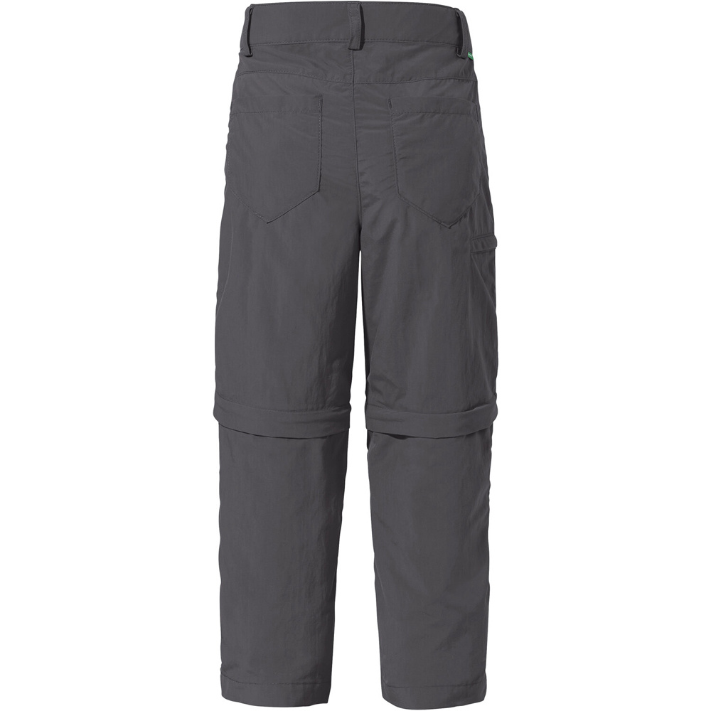 Vaude pantalón montaña niño Kids Detective Antimos ZO Pants vista trasera