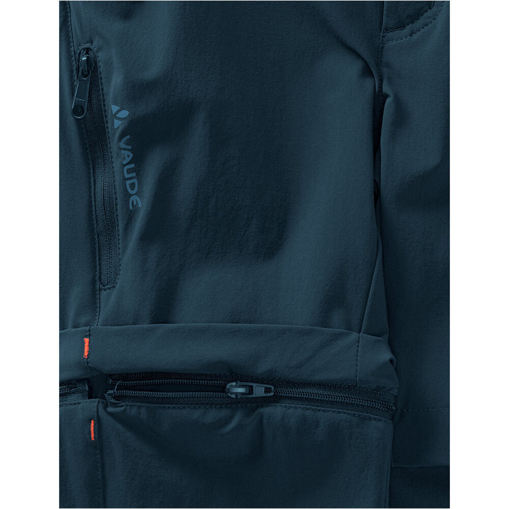 Vaude pantalón montaña niño Kids Detective Stretch ZO Pants II vista detalle