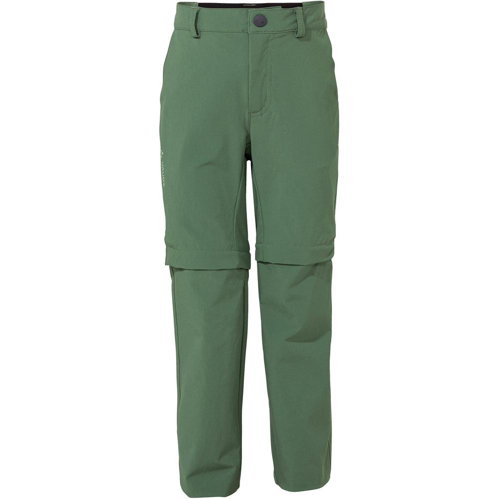 Vaude pantalón montaña niño Kids Detective Stretch ZO Pants II vista frontal