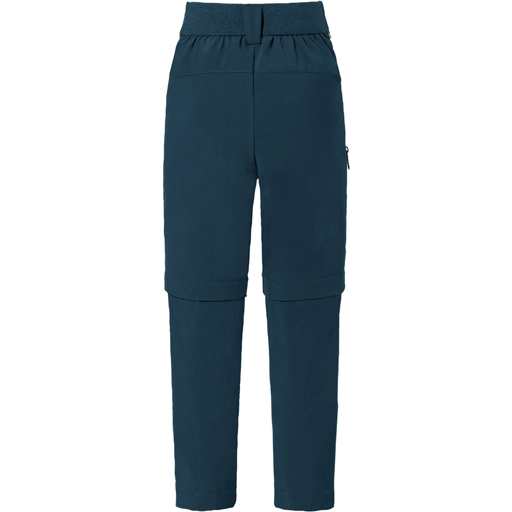 Vaude pantalón montaña niño Kids Detective Stretch ZO Pants II vista trasera