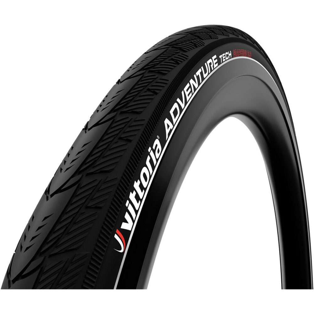 Vittoria cubiertas bicicleta paseo Adventure Tech 32-622 rigid refl full G2.0 vista frontal