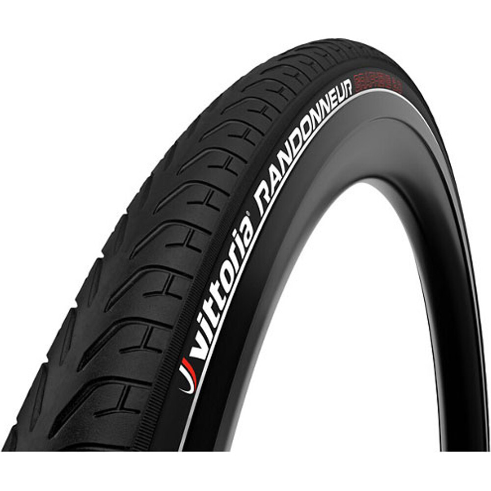 Vittoria cubiertas bicicleta paseo Randonneur 40-622 rigid D refl vista frontal