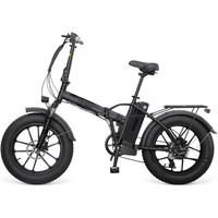 Youin bicicleta paseo Texas II Urban Fat 20BLACK EDITION NE 02