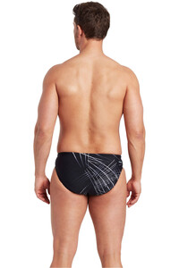 Zoggs bañador natación hombre Etch Racer Men vista trasera