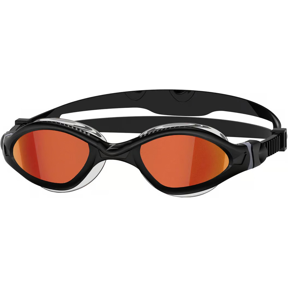 Zoggs gafas natación Tiger LSR+ Titanium vista frontal