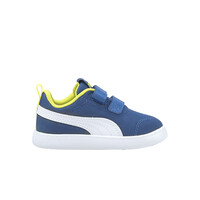 Puma zapatilla multideporte bebe Courtflex v2 V Inf lateral interior