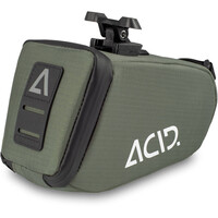 Acid bolsas bicicleta BOLSA SILLIN ACID SADDLE BAG CLICK L olive vista frontal