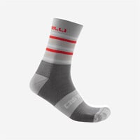 Castelli calcetines ciclismo GREGGE 15 SOCK GREGGE 15 vista frontal