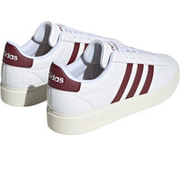 adidas zapatilla moda hombre Grand Court Cloudfoam Lifestyle Court Comfort vista trasera