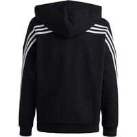 adidas sudadera niño Future Icons 3 bandas con capucha vista trasera