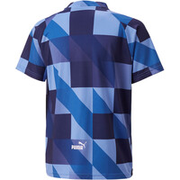 Puma camiseta entrenamiento niño M.CITY 23 PREMATCH JERSEY JR vista trasera