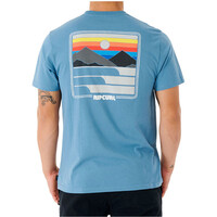 Rip Curl camiseta manga corta hombre SURF REVIVIAL SUNSET TEE 03