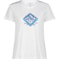 Cmp camiseta montaña manga corta mujer WOMAN T-SHIRT vista frontal