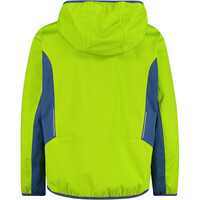 Cmp chaqueta softshell niño KID JACKET FIX HOOD vista trasera