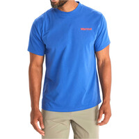 Marmot camiseta montaña manga corta hombre M Dot Tee SS vista frontal