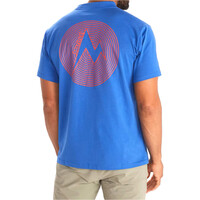 Marmot camiseta montaña manga corta hombre M Dot Tee SS vista trasera