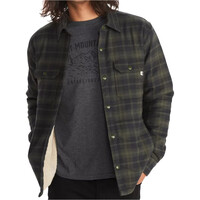 Marmot camisa montaña manga larga hombre Ridgefield Heavyweight Sherpa Lined Flannel 05