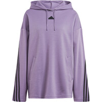 adidas sudadera mujer W FI 3S HOODIE vista frontal