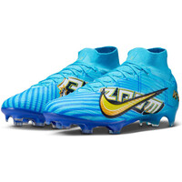 Nike botas de futbol cesped artificial ZOOM SUPERFLY 9 ELITE KM FG AZBL lateral interior