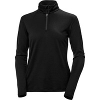 Helly Hansen camiseta térmica manga larga mujer W HH MERINO 1/2 ZIP vista frontal