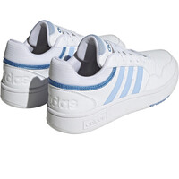 adidas zapatilla moda mujer HOOPS 3.0 vista trasera