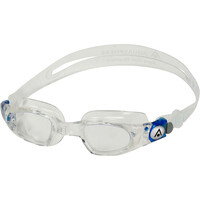 Aquasphere gafas natación MAKO2 TRANSPARENT BLUE LC vista frontal