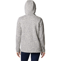 Columbia forro polar mujer Sweater Weather Sherpa Full Zip vista trasera