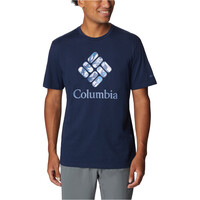 Columbia camiseta manga corta hombre M Rapid Ridge Graphic Tee vista frontal