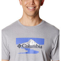 Columbia camiseta manga corta hombre Path Lake Graphic Tee II vista detalle