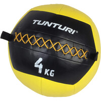 Tunturi varios musculación WALL BALL 4KG YELLOW (BALON PESO) vista frontal