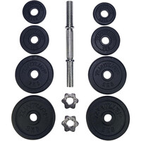 Tunturi mancuernas RUBBER DUMBBELL SET 1-15 KG (SET PESAS) 01