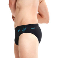 Speedo bañador natación hombre Hyper Boom  Splice 7cm Brief vista trasera