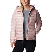 Columbia chaqueta outdoor mujer Pebble Peak Down Hooded Jacket 06