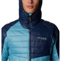 Columbia chaqueta outdoor hombre Platinum Peak Hooded Jacket vista detalle