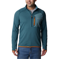 Columbia forro polar hombre Triple Canyon Half Zip vista frontal