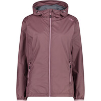 Cmp chubasquero mujer WOMAN JACKET RAIN FIX HOOD vista frontal