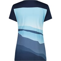 Cmp camiseta montaña manga corta mujer WOMAN T-SHIRT AZ vista trasera