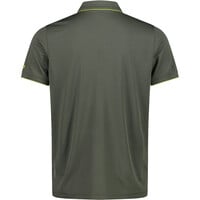 Cmp camiseta montaña manga corta hombre MAN POLO vista trasera