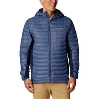 Columbia chaqueta outdoor hombre Powder Pass Hooded Jacket vista frontal