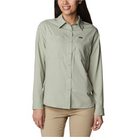 Columbia camisa montaña manga larga mujer Silver Ridge Utility LS Shirt vista frontal